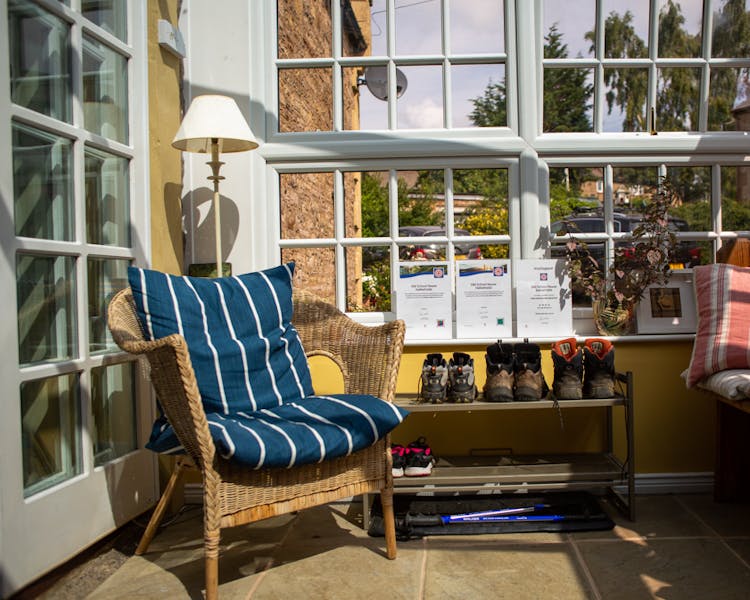 Sunroom in the Old Schoolhouse Bed and Breakfast in Haltwhistle, Northumberland